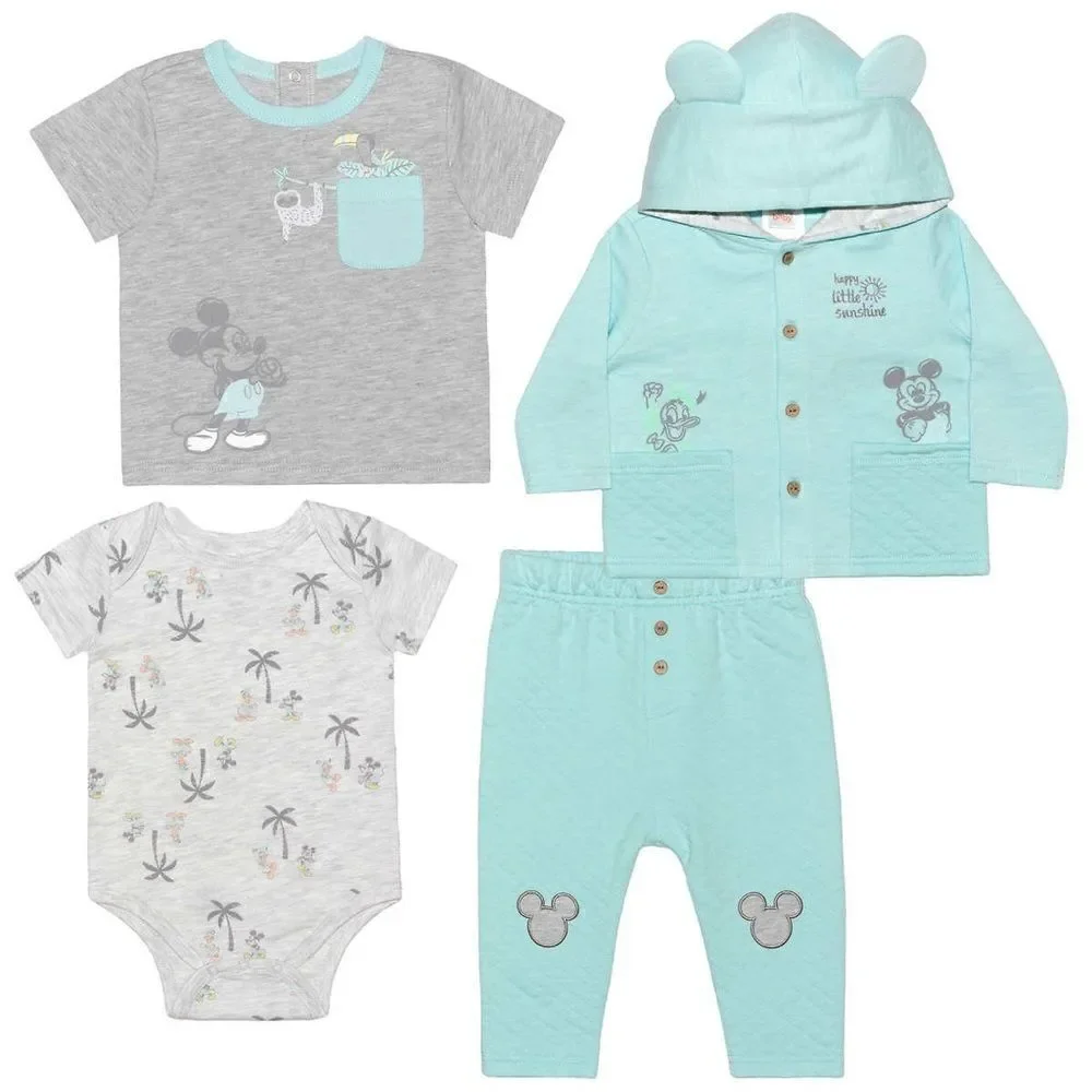 MICKEY MOUSE INFANT Layette 4-piece Set - Picture 10 of 10